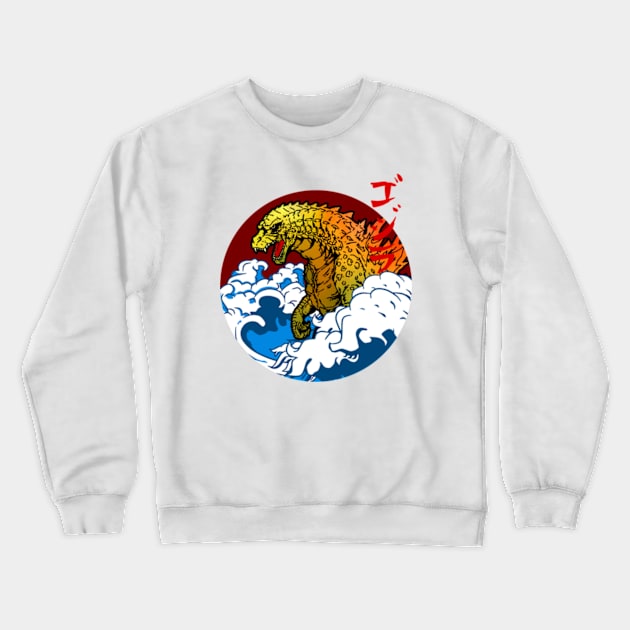 GODZILLA Crewneck Sweatshirt by IVY Art